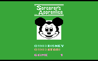 Sorcerer's Apprentice screenshot 4 for Atari 2600